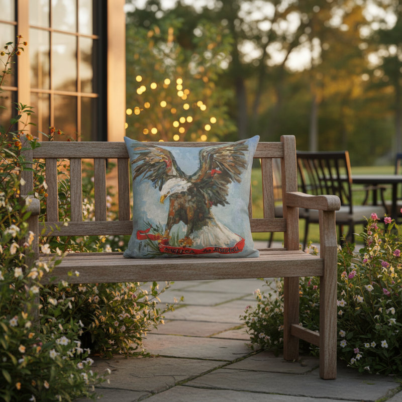 Coussin Eagle 18 "x 18"