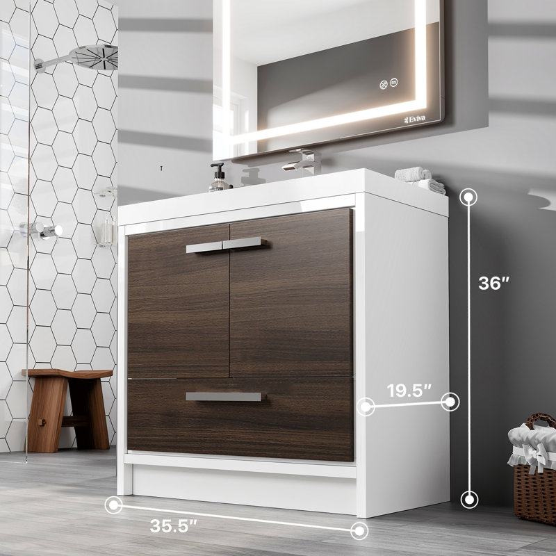 Beiler 36" Single Bathroom Vanity Set