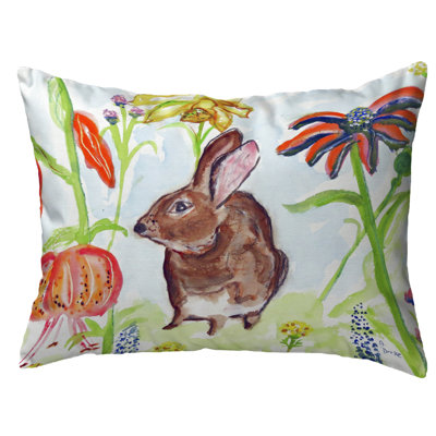 Outdoor Reversible Throw Pillow