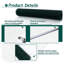 Fil de volaille hexagonal galvanisé 60 pi avec revêtement en PVC vert