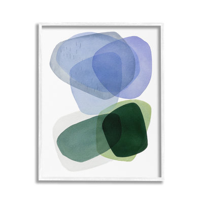 «Minimalist Opaque Shapes Single Photo Frame» par Simone Christen sur toile