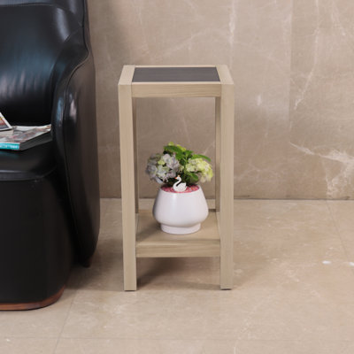 Table de bout de style traîneau de 22,8 po Sulkey