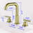 Widespread 2-handle Bathroom Faucet-59762341