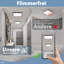 Dantasia Plastic LED Flush Mount-176264904