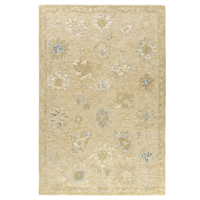 Tapis d'intérieur en laine touffeté à la main Traditional