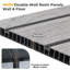 Outdoor Resin Storage Shed, Heavy-Duty Plastic Shed with Reinforced Floor, Windows & Mesh Vents, Lockable Door, Garden Shed