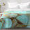 Deb Haugen Modern & Contemporary Polyester Machine Printed Abstract Comforter
