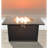 25" H X 42" W Steel Outdoor Fire Pit Table With Lid