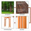 Treillage en bois 7 pi