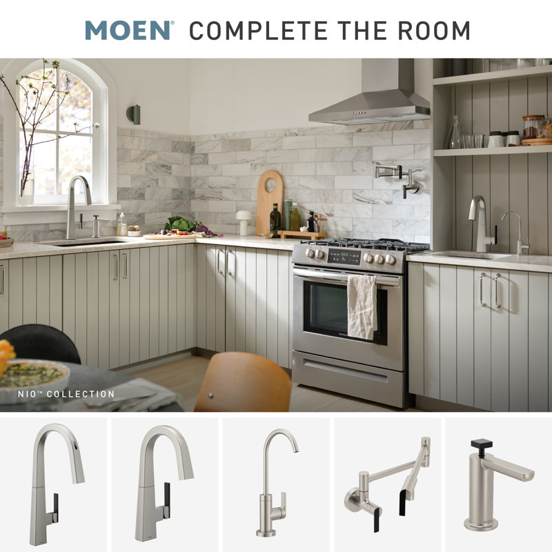 Distributeur de savon Moen Nio, Chrome chrome