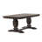 5-Piece Solid Wood Rectangle Extendable Dining Set In Gray With Gear Driven 18" Takeout Leaf (seats 4-6 people)-1096473283-1096473293-1096473282
