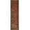 One-of-a-Kind 3'1" X 11'3" 1980s Runner Wool Area Rug in