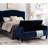 Hasaun Velvet Upholstered Bench with Flip Top-1134219895