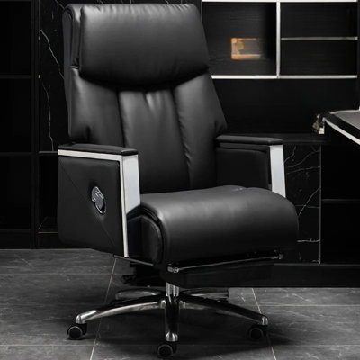 Chinaza Genuine Leather Side Chair