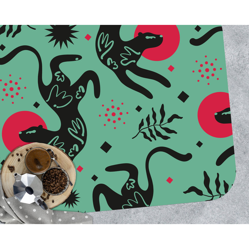 Naveyah Hard Floor Rectangular Chair Mat, 70 x 100cm
