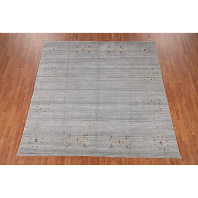 Square Gabbeh Oriental Area Rug