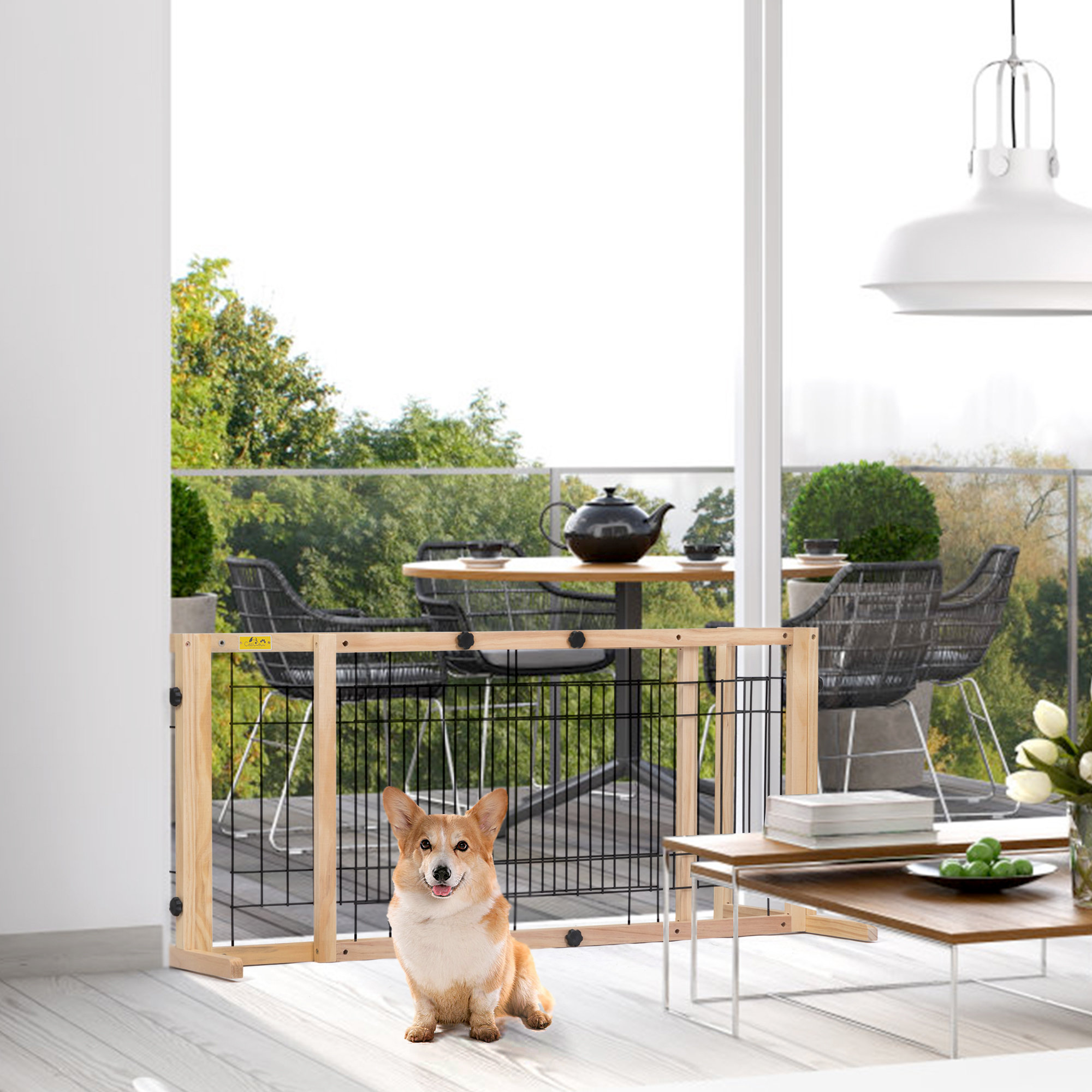 Tucker Murphy Pet™ Dionicio Retractable Dog Gate Wayfair