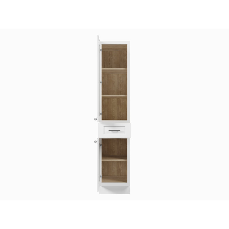 Armoire de salle de bain Disar, Blanc