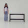 Armentha Rectangular HDPE Plastic Outdoor Buffet & Console Table