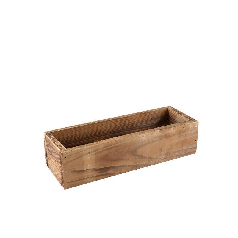 Boîte à fleurs Serene Spaces Living Long Farmhouse, L 15,7 po, l 5,6 po et T 4 po