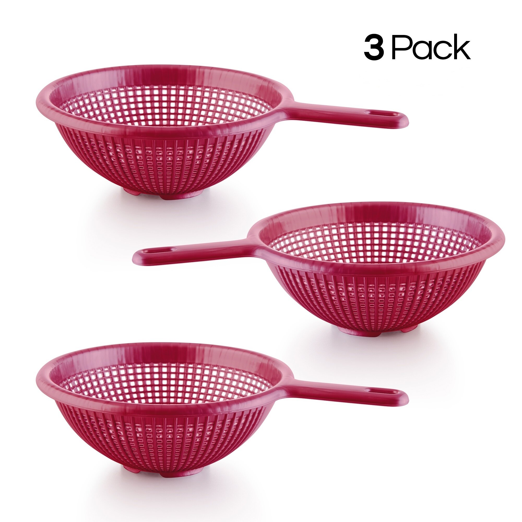 Pasta deals strainer plastic