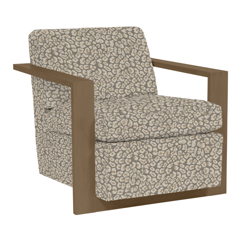Thom Filicia Home 32" Wide Upholstered Armchair, Hampton, Ian Haze