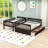 Twin Over Full Bunk Bed With Two Drawers-594725490