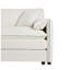 Fauteuil modulaire à 1 tiroir en chenille l 41,73 po x P 33,86 po SKYMALL-129382123-129382126