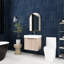 Ensemble de meuble-lavabo simple mural 24 po Evridiki