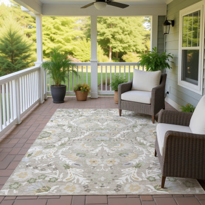 Tapis Lamanna ACN3049 Global, lavable à la machine, pour intérieur et extérieur
