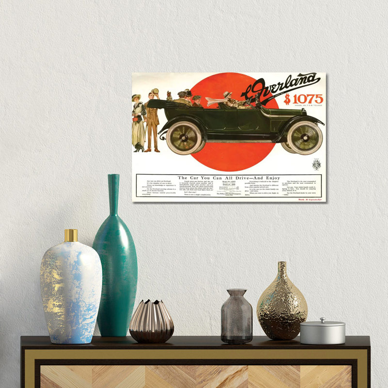 1915 Willys-Overland II Advert by The Advertising Archives - Wrapped Canvas Gallery-Wrapped Canvas Giclée