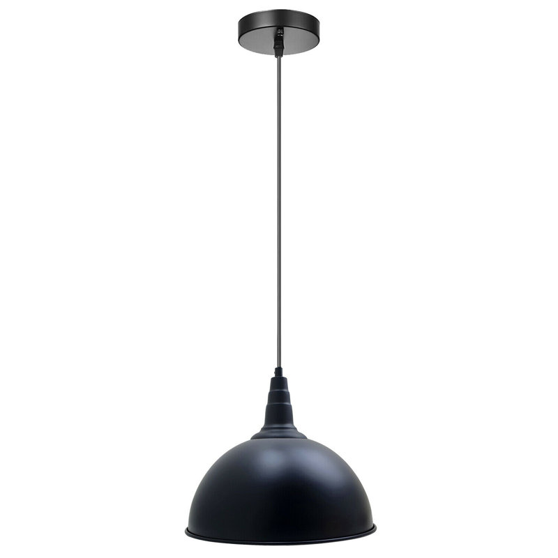 Aarika 1 - Light Dome Pendant, Black