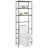 Lynzie Stainless Steel Freestanding Over The Toilet Storage-949467185