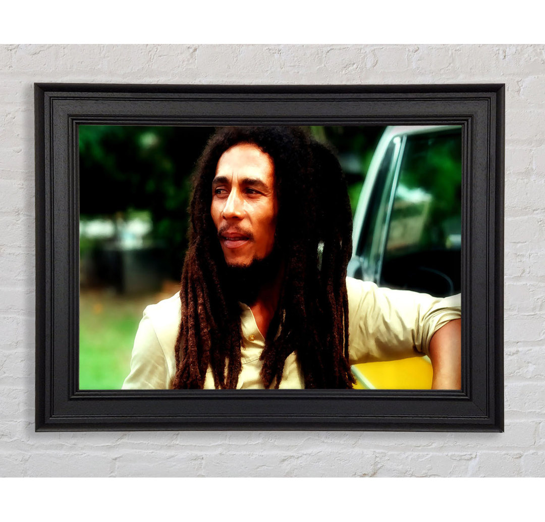 Bob Marley Chill - Einzelner Bilderrahmen Kunstdrucke