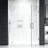EV Series 51In. - 52In. W X 72In. Frameless Swing Hinge Glass Shower Door | 1 Inches Width Adjustment For Each Size | 3/8 In. Thickness Tempered Clear Glass | Adjustment Uneven Walls-120357064-128669228
