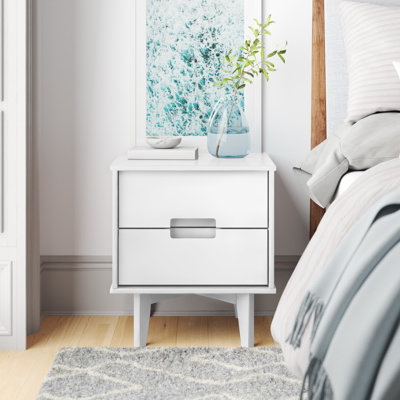 Ulti Solid Wood Bedside Table