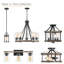 Lustre cylindrique à 5 lumières Denaisha
