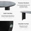 Oval Wood Dining Table with 2 Legs-1611329678-1611329672