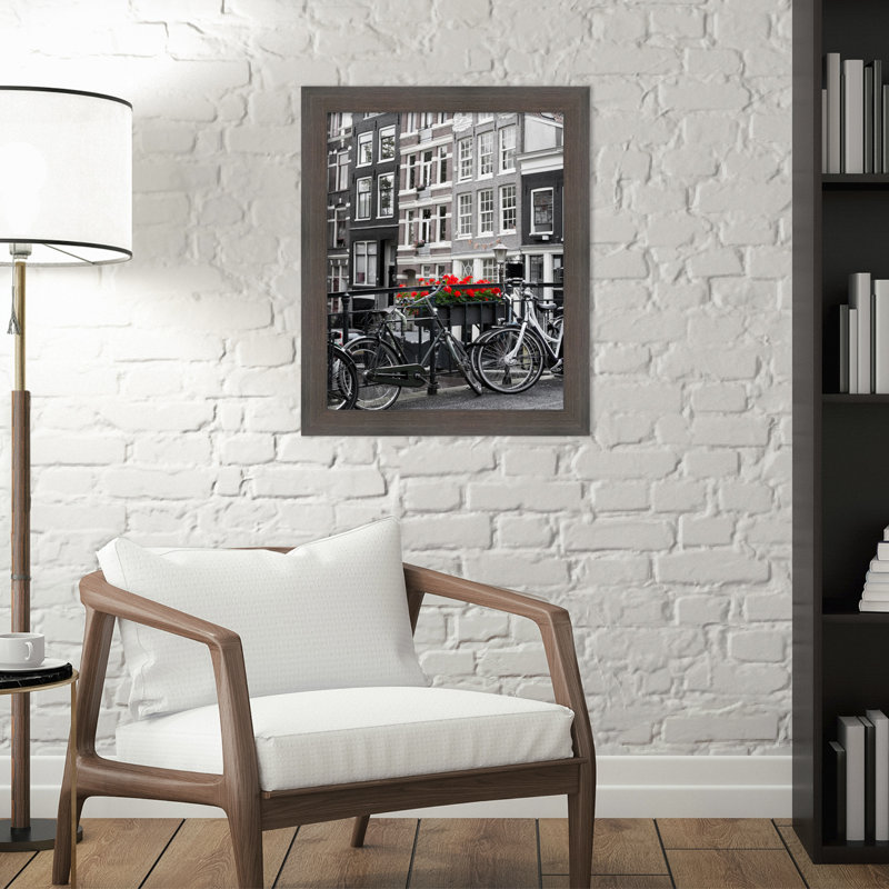 Cadre pour photo simple Noland, Brun, L 16 po x H 20 po