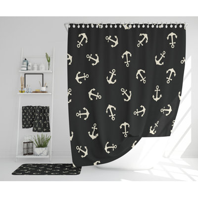 Norby Polyester Shower Curtain Set