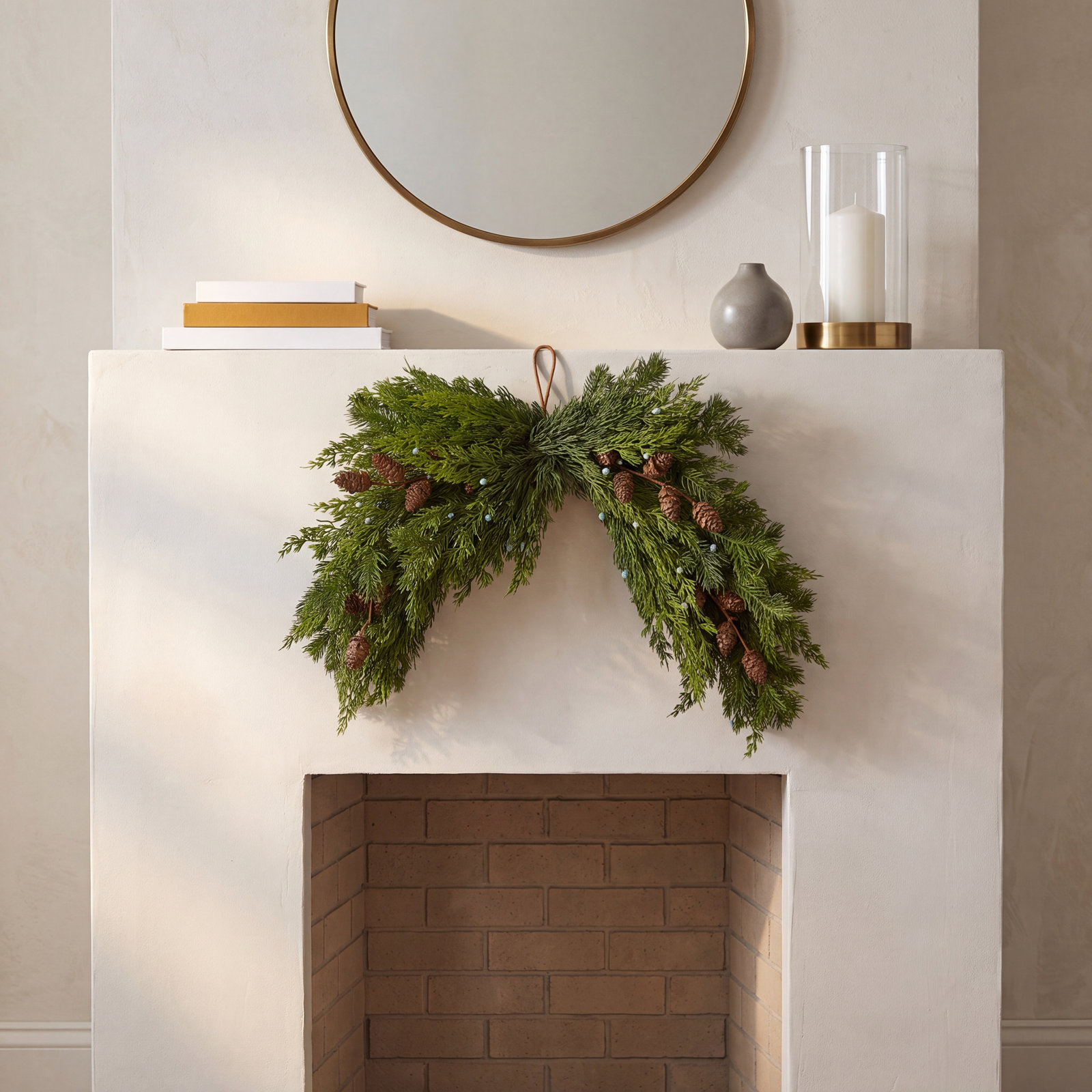 21" Juniper Christmas Swag