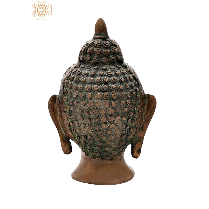 Tête de Bouddha tibétain bouddhiste