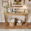 Console miroir, canapé rétro