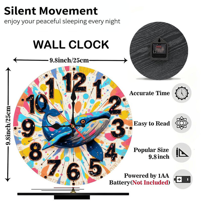 Horloge murale artistique