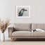 Toucan de montagne noir avec impression encadrée sous verre, design par Jacob Q-1797206307-1797206317