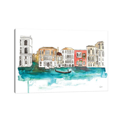 " Venice Canals " by Kelsey McNatt Painting Print