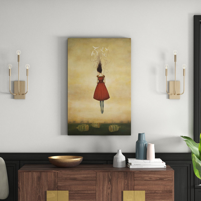 Duy Huynh - Print on Canvas, 101.6 cm H x 66.04 cm W, Black Framed