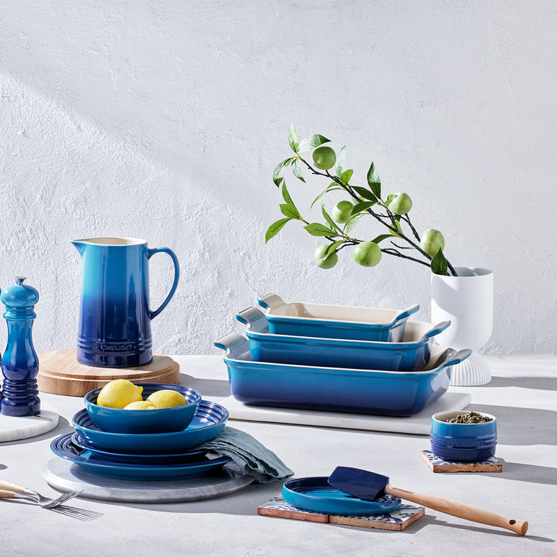 Le Creuset Stoneware Oval Spoon Rest, Azure