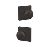 Custom Plymouth Hall-Closet and Bed-Bath Knob with Collins Trim