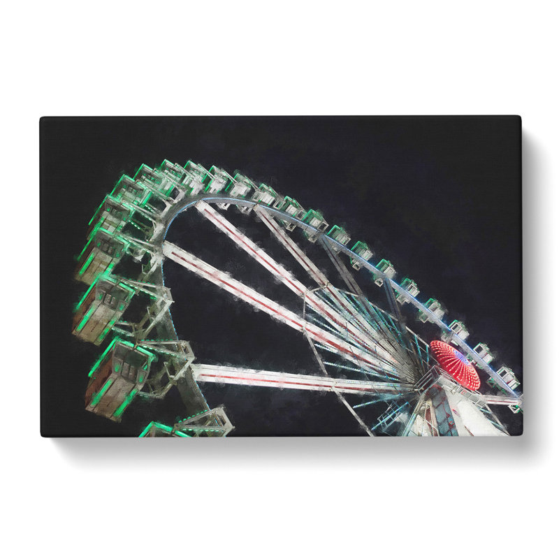 Ferris Wheel Vol.1 - Wrapped Canvas, 40cm H x 60cm W x 3cm D